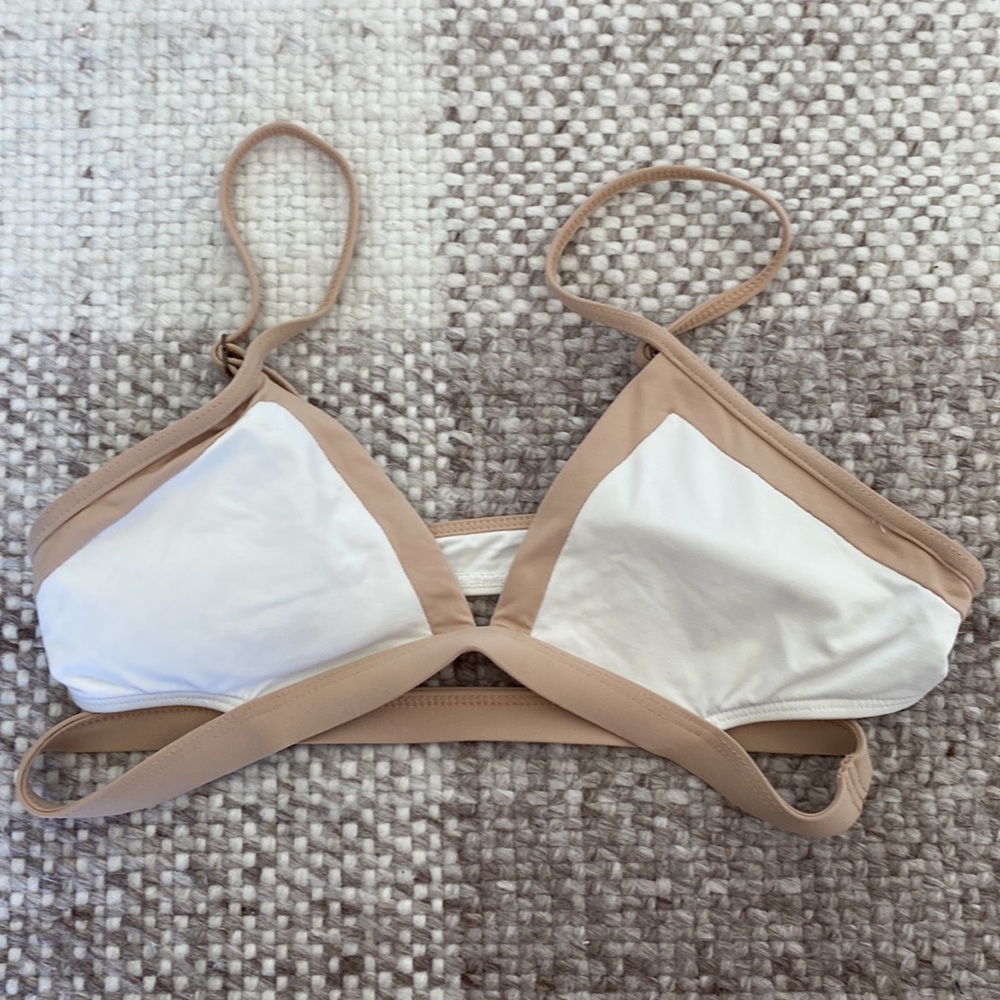 L space platinum bikini top